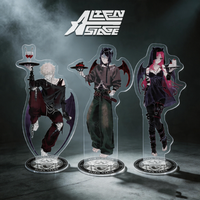 Alien Stage Acrylic Standee Devil Waiter Bat Wing Desktop Ornament Collectible Gift Anime Peripheral Keychain Accessories