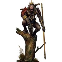 Resin soldier 1/24 ANCIENT fantasy warrior soldier stand Model Unassambled Unpainted Figure Building Kit