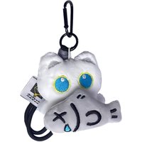 Cute Black Kitten Keychain, Plush Doll Key Ring, Adorable Cartoon Cat Pendant for Backpack / Purse / Bag Decoration (Gift Idea)