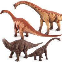 Realistic Simulated Animals Model Jurassic Herbivorous Dinosaur Apatosaurus Brachiosaurus Decoration Toys For Birthday Gifts