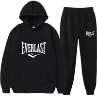 2026 Men's Eternal Sportswear Fitness Clothing Running Set Sportswear Back Hoodie Set Men's New Clothing