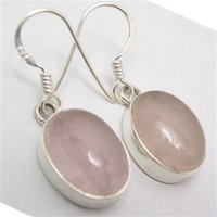 Elegant Romantic Oval Pink Synthetic Opal Pendant Earrings for Women Fashion Charm Wedding Anniversary Jewelry Accessories Gifts