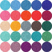 4000pcs/box 2mm Charm Czech Glass Seed Beads Small Round Loose Bead For Jewelry Making DIY Bracelet Necklace Beads Accessories