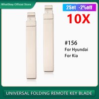 10Pcs/Lot Original Key #156 KD Blade Folding Blank For Hyundai Verna For Kia K5 SY5JFRGE04 Replace Flip Remote Blade