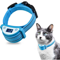 PetJoy Cat Meowing Collar,Automatic Cat Training Collar Suitable for Cats &Kittens,Anti Meow Collar-Waterproof and Rechargeable