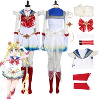 Eternal Tsukinoo Usagii Cosplay Costume Dress Sailor Dress Uniform JK Skirts Outfits Girls Women Adult Halloween Carnival Suit