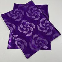 African Swiss Sego Headtie - 3D Demask Fashion Sego Headscarf - 1PCS/Bag Headties Set for Wedding and Party