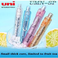New Limited Japan UNI Uniball One Gel Pen UMN-P Black Technology Small Thick Core 0.5mm Kawaii Stationery School-acsesories