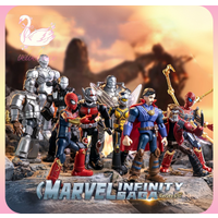 Original Blokees Marvel Infinity Saga Galaxy Version 02 - The Amazing Miracle Blind Box Anime Peripheral Collect Toys Boy Gifts