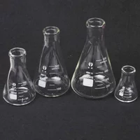50/100/150/200/250/300/500/1000/2000/3000/5000ml Borosilicate Glass Conical Erlenmeyer Flask Lab
