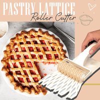 1pc,Pastry Lattice Roller Cutter, Pie Pastry Dough Cutter Roller Home Baking For Dough Cookie Pie Home Kitchen Baking Tools