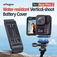 aMagisn Battery Cover for Insta360 Ace Pro 2 , Vertical Shooting Battery Door with Magnetic Quick Release Interface for AcePro2