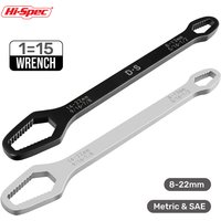 Hi-Spec 8-22mm Universal Torx Wrench Self Tightening Double Ended Spanner CR-V Steel Adjustable Hand Tools for Car Repair