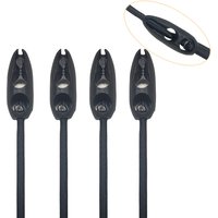 5/10/15Pcs 50cm Latex Elastic Tie Rope Easy To Use Bungee Cords Black Tie Rope for Bicycle Motorcycle Luggage Car Tarpaulin Rope