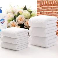 Good Quality White Cheap Face Towel Small Hand Towels Kitchen Towel Hotel Restaurant Kindergarten Towel