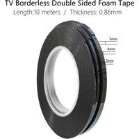 3 4 5 6 mm LCD-Bildschirm, rahmenloses Klebeband, doppelseitiges Klebeband für TV, randlos, gebogenes Display, Reparaturzubehör
