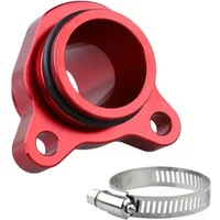 Upgrade Aluminum Coolant Hose Connector Replaces OEM 11537541992 11537544638 for BMW N54 335i Cooling System Replacement Part