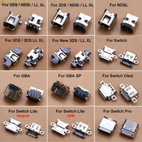 1pcs USB Type-C Charging Port Connector For Switch NS Pro Lite Oled Power Jack Socket For 2DS New 3DS NDSi LL XL GBA SP PS5