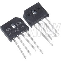 5pcs KBU606 KBU608 KBU610 KBU808 KBU810 KBU1010 KBU1510 KBU2510 KBU3510 Flat Rectifier Bridge Diode Bridge Rectifier