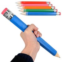 35CM Giant Wooden Pencil With Eraser Painter Artist Student Fun Novelty Gift Toy Performance Prop Stationery School Supplies