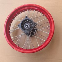 Off Road Motorcycle Accessories Wheel Rims 1.85x12 Inch Rear Wheel Hub Rim Axle Hole 15MM/12MM