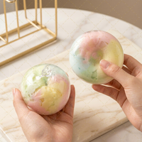 Squishy Matcha Chocolate Handmade Ball Simulated Antistress Squeeze Sensory Fidget Cracking Wax Ball Soft Decompression Party