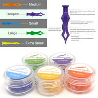 Dental Diamond Wedges Plastic Interdental Wedge for Teeth Gap Filling Composite Restoration Tool Disposable