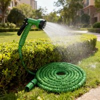 Extendable Garden Hose Garden Irrigation Gun Spray Car Wash Water Gardening Tools High Pressure Washing Accessories Sprayer Grow
