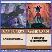 Selling Foil 37 part Ajani, Outland Chaperone Hexing Squelcher Emptiness Deceit Moonshadow best quality game cards