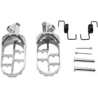 AliExpress PowerMotor Motorcycle Foot Pegs Pedals Aluminum for KTM Honda Yamaha 50 65 70 WRF YZF50 CRF CT Dirt Bike Enduro Motocross Accessories
