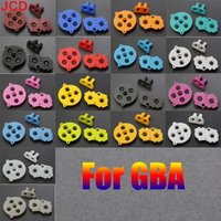 JCD 1Set For GBA Rubber Button Conductive Pads For Game Boy Advance Keypad A-B D-pad Start Select Buttons Conductive Pads