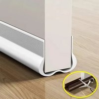 1pc Flexible Door Bottom Sealing Strip Door Gap Soundproofing Wind and Dust Proof Weather Strip Under Door Draft Stopper Tape