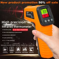 CX6014 Digital Infrared Thermometer -58~1022°F 12:1 IR Termometro Gun Pyrometer Non-Contact Laser Temperature Meter Gauge Tools