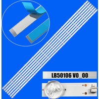 LED backlight strip for 50PUS8807 50PUS9204 50PUS8505 50PUS8505/12 50PUS8555 50PUS8555/12 50PUS8204/12 LB50106 V0_00 LB5010G V0