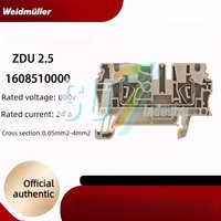 Terminal block ZDU2.5 1608510000 Spring type terminal block 100pieces/box