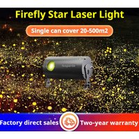 Laser Firefly Projection Lighting Park Courtyard Decoration Rotating Atmosphere Light Outdoor Laser Light