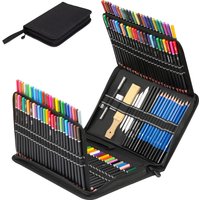 28/54/72/96/144 Pcs Drawing Sketching Coloring Set Drawing Pencils and Sketching Kit Art Tool Kit Professional Art Supplies Set