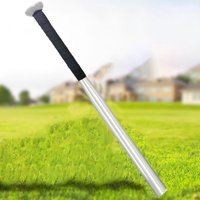 1pc Slivery Baseball Bat, 53cm/64cm Aluminum Alloy Baseball, Silvery Thin Baseball Bat, Home Lightweight Practice Bat