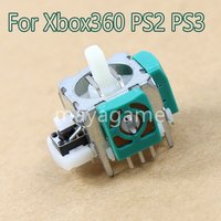 2pcs 3pin Replacement 3D Joystick Analog Thumb sticks for PS3 XBOX360 PS2 controller Gamepad