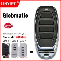 Globmatic 868MHz Garage Remote Control GLOBMATIC Vella Vella2 Vella4 LEO 4 Gate Remote Control Garage Door Opener Transmitter