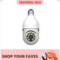 Ease Life APP-Light Bulb Security Cameras Outdoor Wireless WiFi Camera 5GHz, 360 Degree, E27 Light Socket Screw In Securi