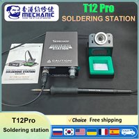 MECHANIC T12Pro Soldering Station 75W 40-500 ° adjustable Anti-Static Thermostat Heating Repair Welding Tool