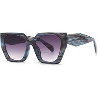 930 Cross-Border Trendyy Street Photography Modern Charm Sunglasses Ins Style Polygonal Catwalk Sunglasses