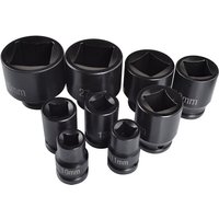 Clé à douille carrée à Impact 1/2 ", clé à douille d'air robuste à 4 points, vis à tête carrée 5-30mm au choix