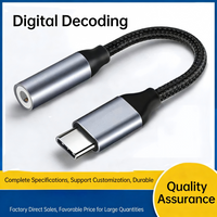 USB C to 3.5mm Headphone Jack Adapter Aux Audio Cable for Samsung Huawei Xiaomi iPad Pro iPhone OnePlus Phone Type C