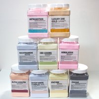 Salmon DNA PDRN Jelly Face Mask Powder Hyaluronic Acid Vitamin C Collagen DIY Plant Masks Deep Hydration Nourishing Mask 350g