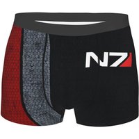 N7 Art Mass Effect Underpants Breathbale Panties Man Underwear Comfortable Shorts Boxer Briefs
