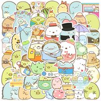 50Pcs Kawaii SumikkoGurashi Anime Waterproof Stickers for Scrapbooking DIY Stationery Diary Sticker