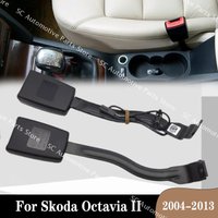 1pc For Skoda Octavia II 2004-2013 1Z1858471C 1Z1858472C Seat Belt Plug Seat Belt Buckle Car Seat Belt Lock Fixing Lock Catch