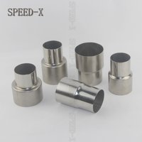 57mm 60mm 63mm 66mm 70mm 76mm outer diameter welded reducer joint 304 stainless steel pipe connector Universal size complete